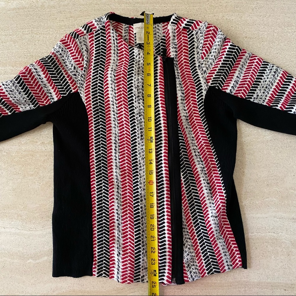 🌹HOST PICK🌹 Chico’s Sofia Moto Cardigan - Picture 12 of 14